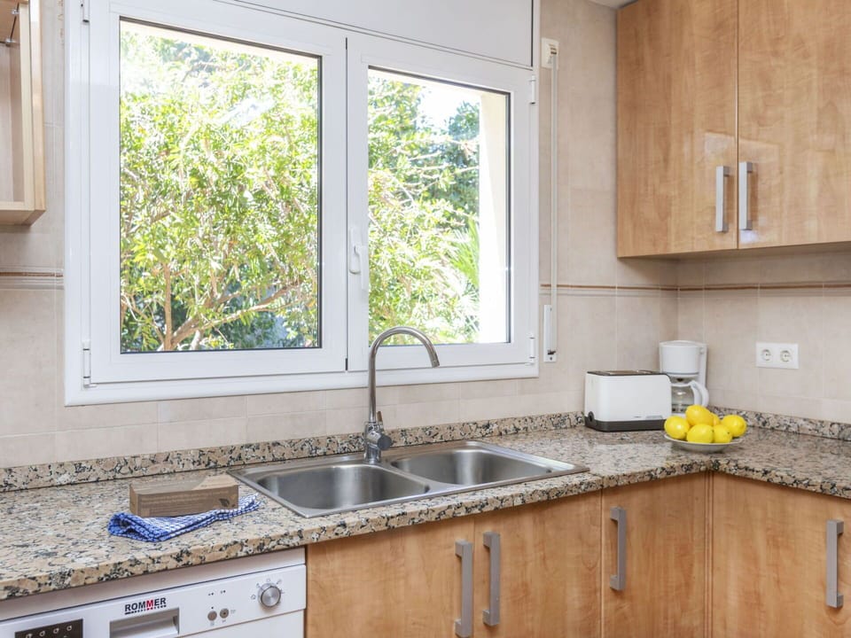 Kitchen, Countertop, Kitchen Sink, Wood, Sink, Kitchen Appliance, Major Appliance, Cabinetry, Interior Design, Home
