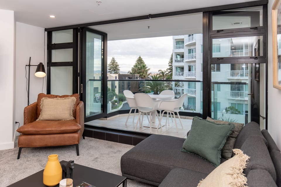 Lounge and Balcony