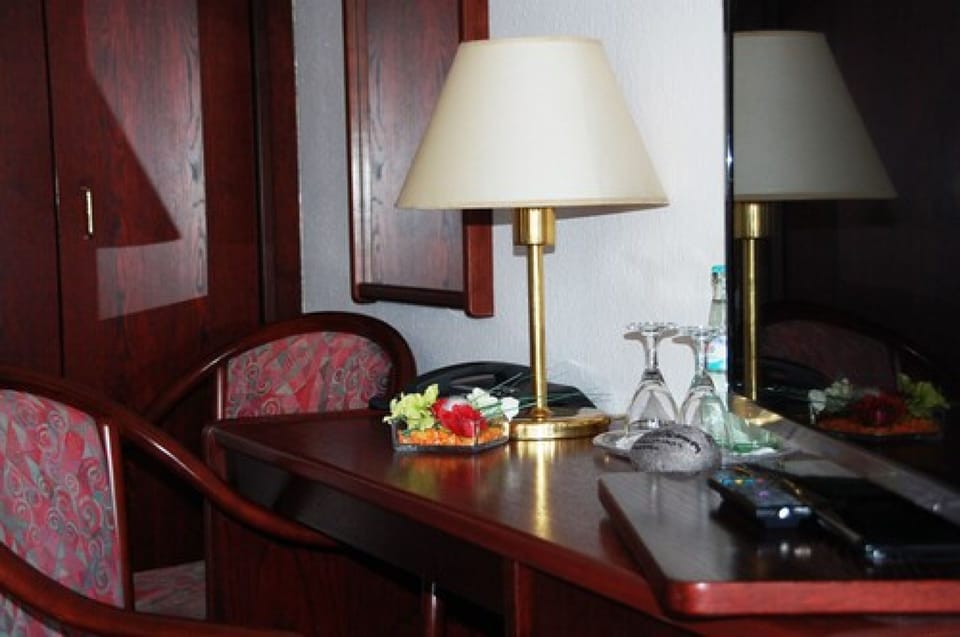 Desk, cribs/infant beds, rollaway beds, free WiFi