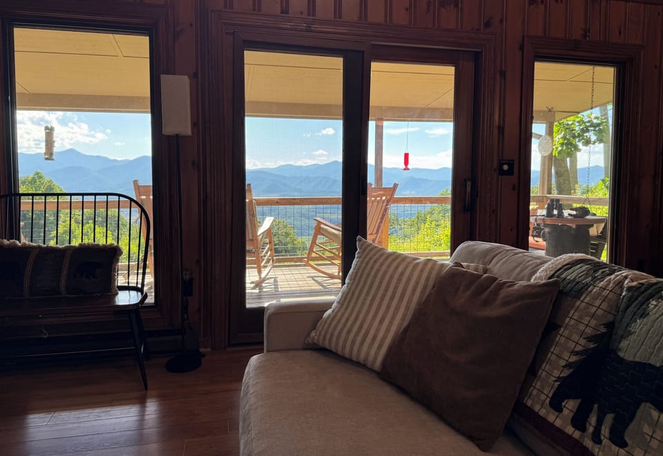 Mountain View’s from the living room.
