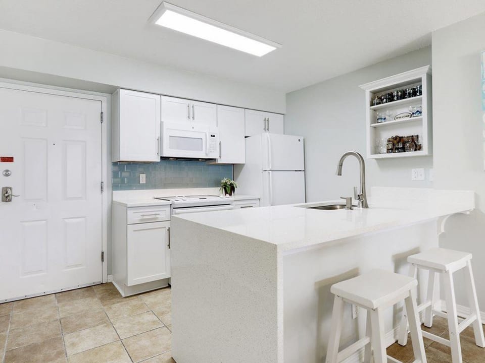 Newly updated kitchen with top of the line appliances and soft close cabinets