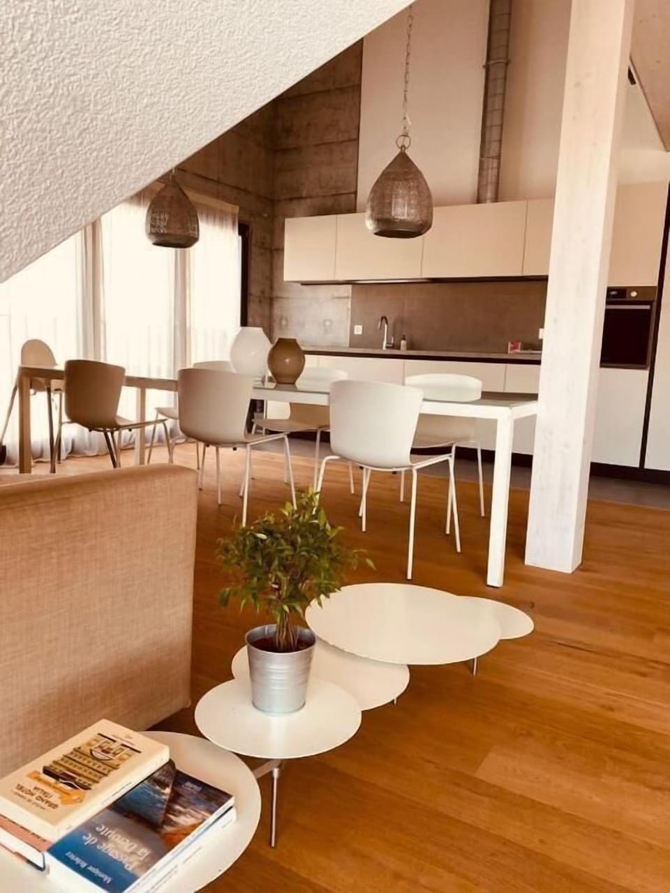 Panoramic Suite, 2 Bedrooms, Mountain View | Living area | Heated floors
