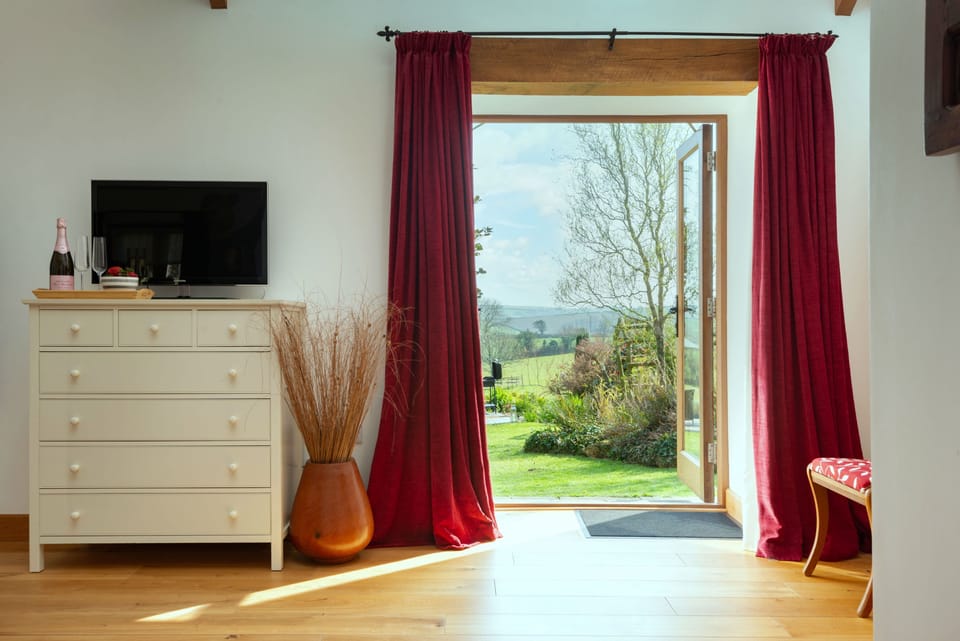 Bedroom with a view