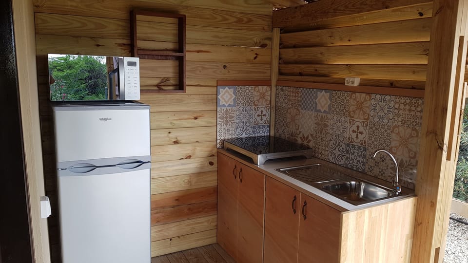 Comfort Room, Non Smoking | Private kitchen | Full-size fridge, microwave, stovetop, coffee/tea maker