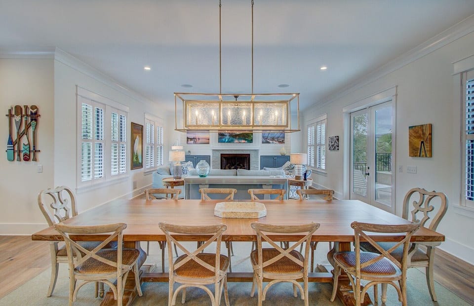 Dining area.