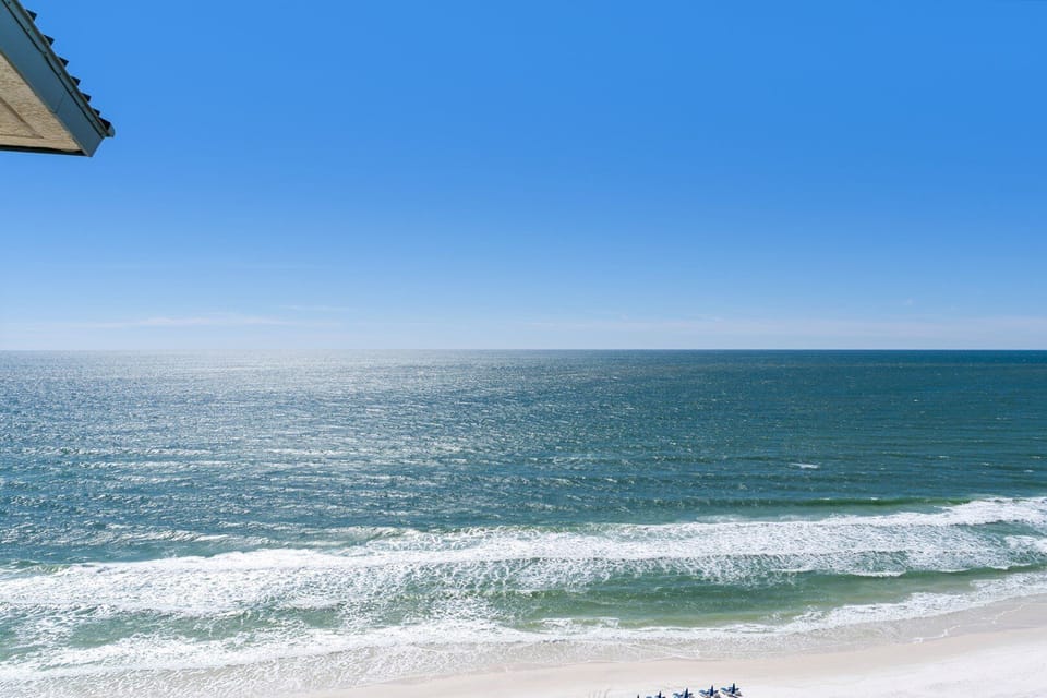 View from third bedroom's private balcony