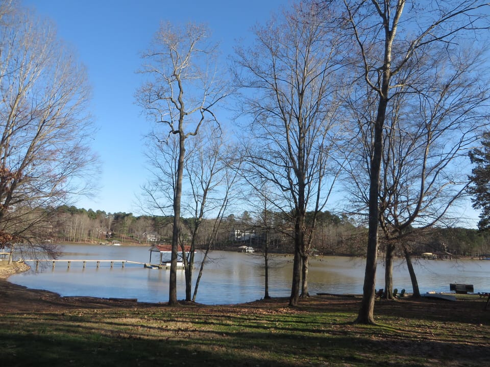 View of our 200'+ of Lake Norman Shoreline