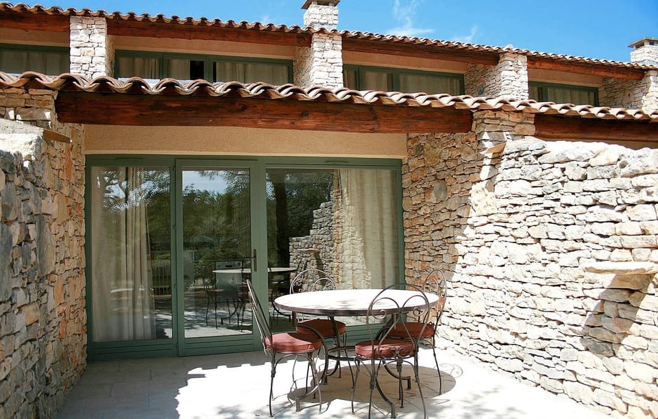 Enjoy the sun from the furnished outdoor terrace.