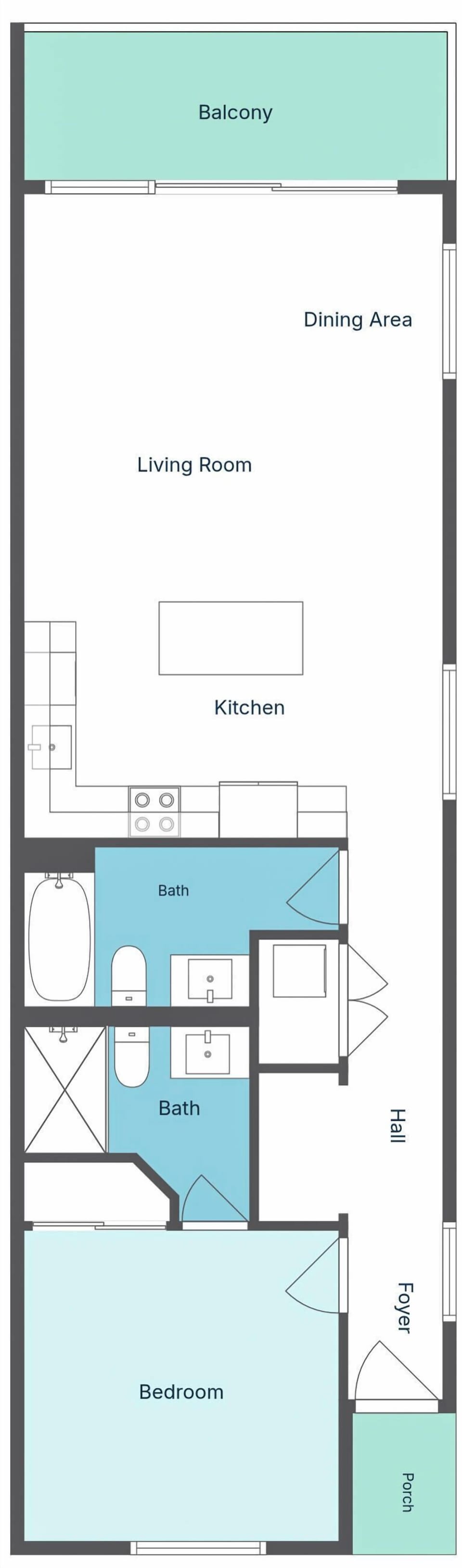 Palms B9 - Floor Plan