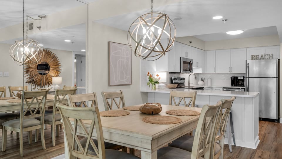 BeachCrest 1005 Dining Table and Kitchen
