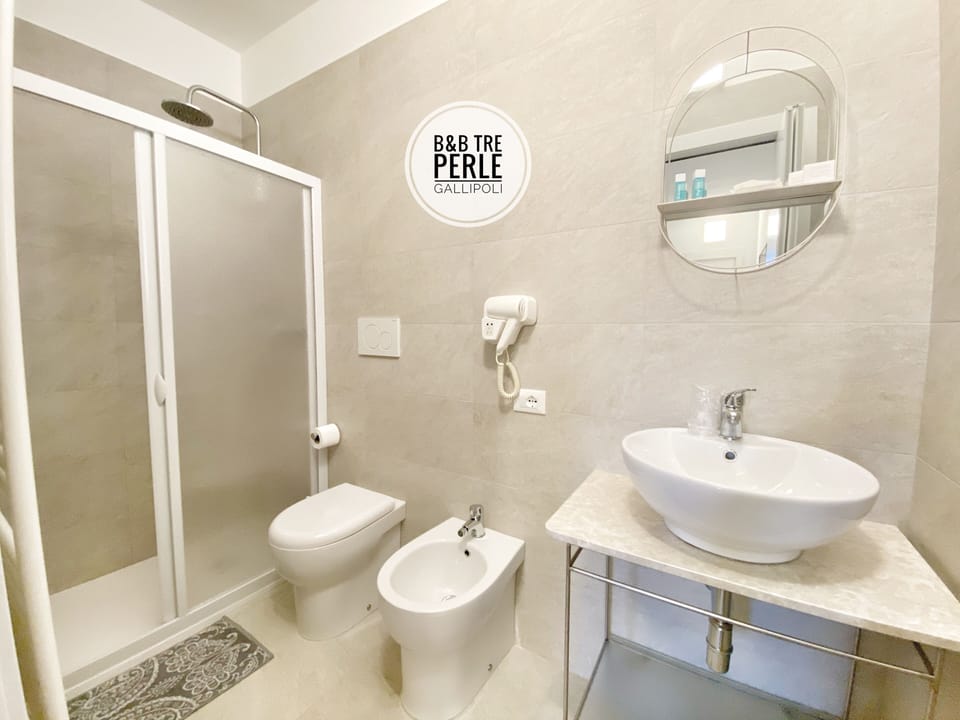 Design Room | Bathroom | Shower, bathrobes, bidet, towels
