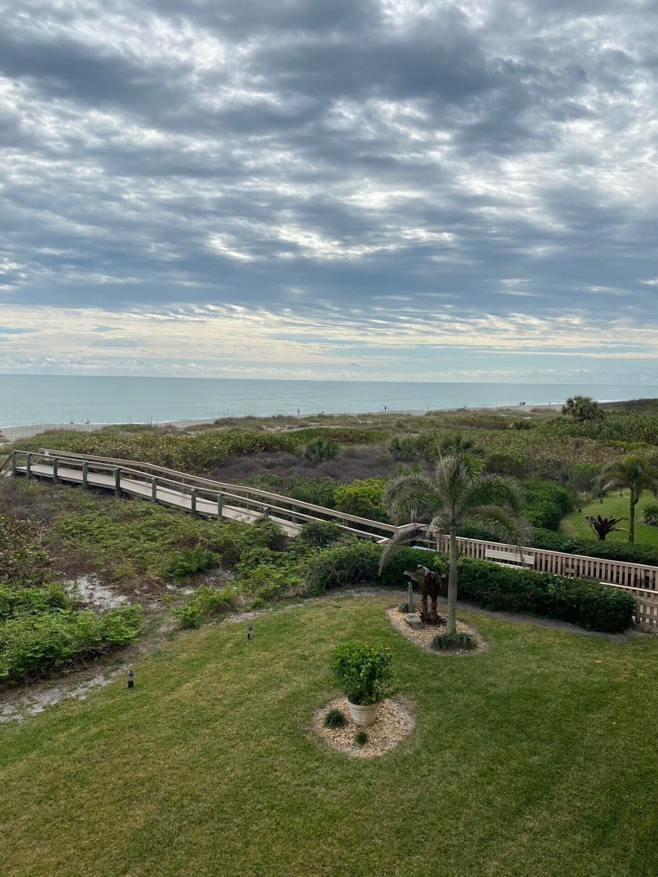 View from the balcony