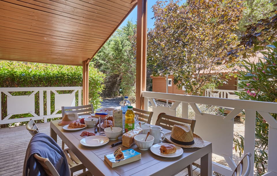 Open the door and step out onto your private balcony!
