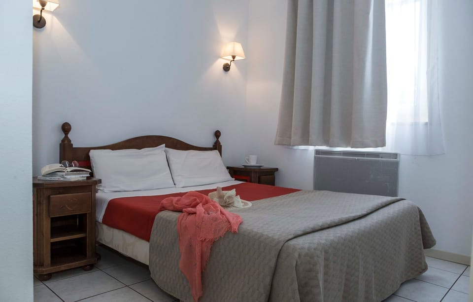 Get a good night sleep in the Double bed.