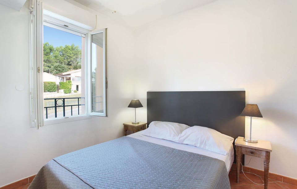 Drift to sleep in a comfortable bed.