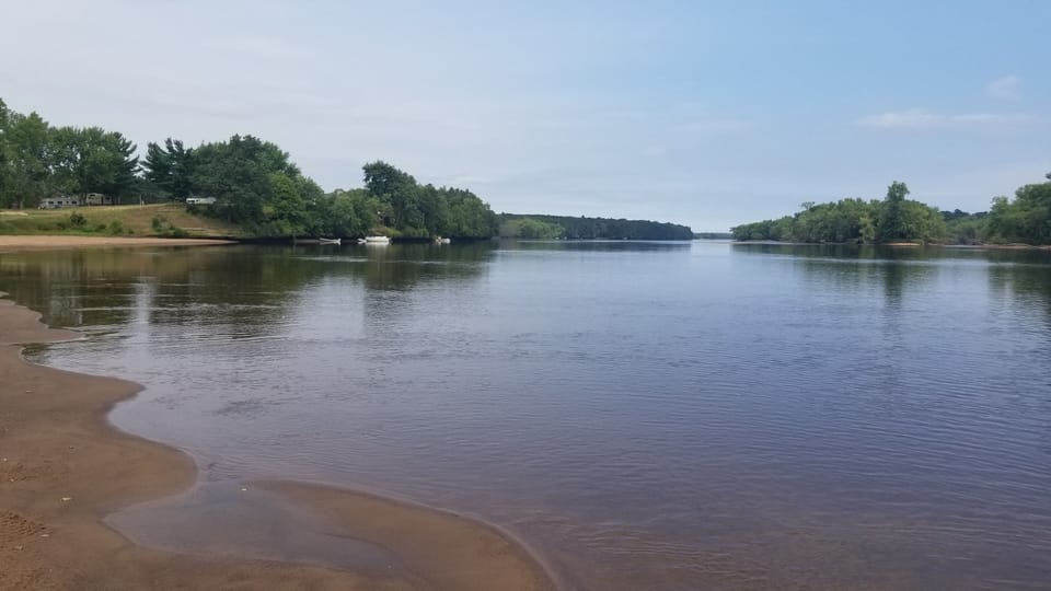 Sandy Beach 2 minutes drive away 