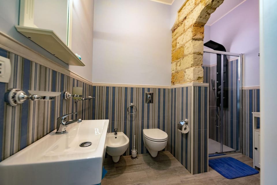 Shower, hydromassage showerhead, hair dryer, bidet