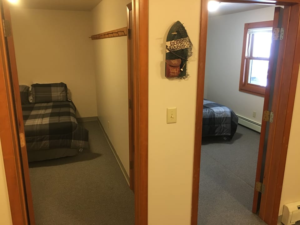 Bedrooms five and six, lower level.