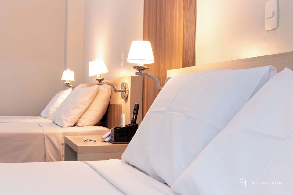 Minibar, desk, blackout drapes, free WiFi