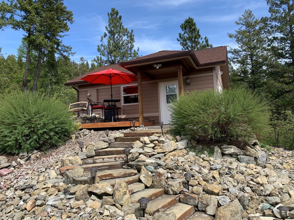 Front entrance to Cottage