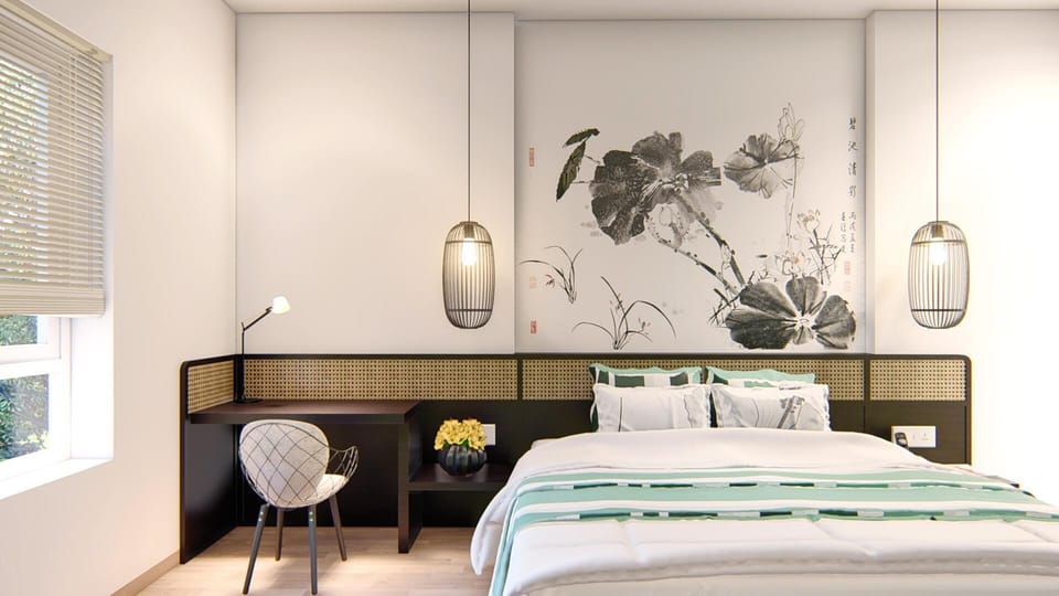 Standard Double Room | Minibar, in-room safe, individually furnished, desk