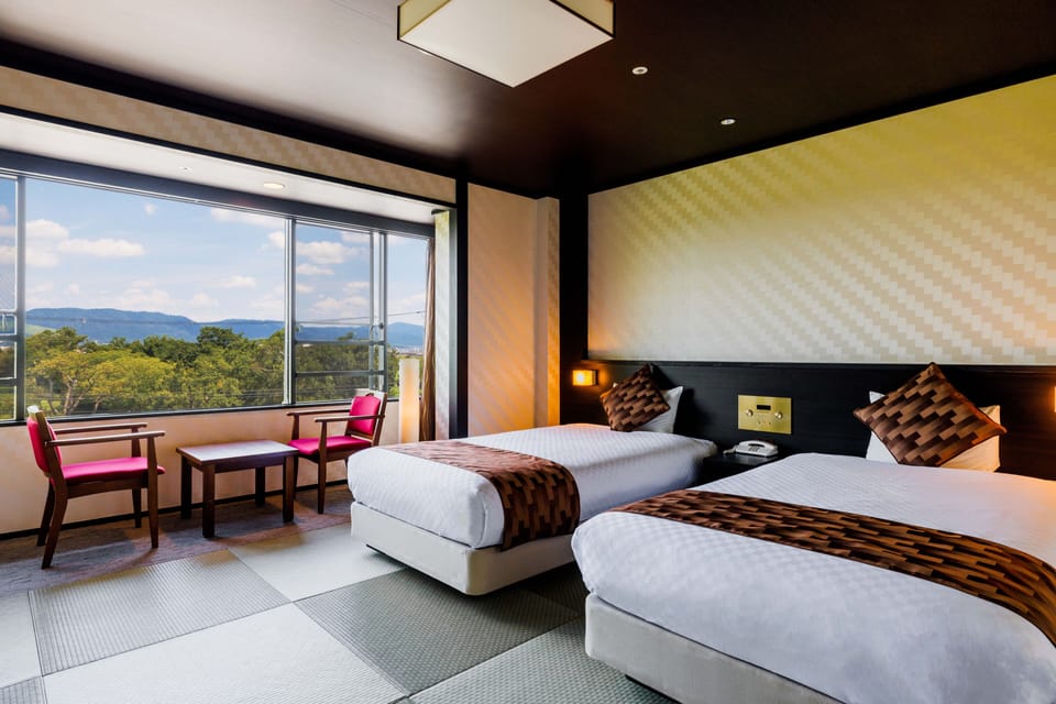 Japanese-style Twin room, Non Smoking | In-room safe, blackout drapes, WiFi (free)