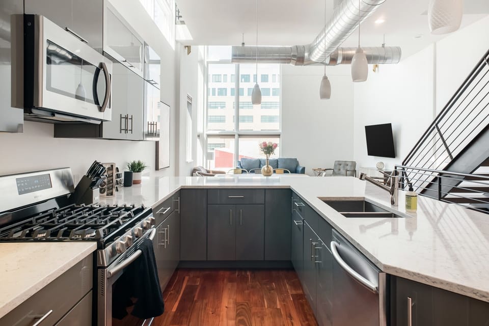 Fully Equipped Kitchen with all that you will need to cook during your stay! 
