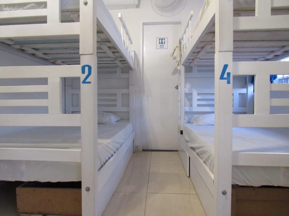 Standard Shared Dormitory, Mixed Dorm (2 bunk beds, 4 people) | Blackout drapes, WiFi (free), bed sheets