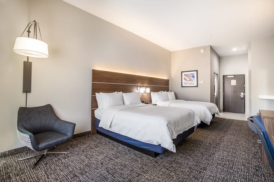 Standard Room, 2 Queen Beds | In-room safe, desk, iron/ironing board, free WiFi