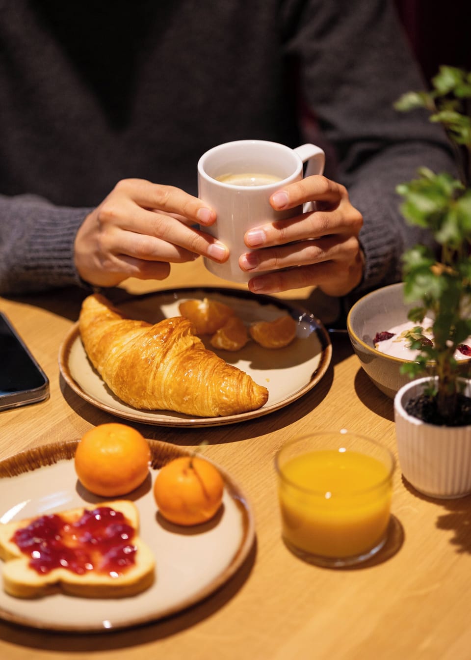Breakfast area