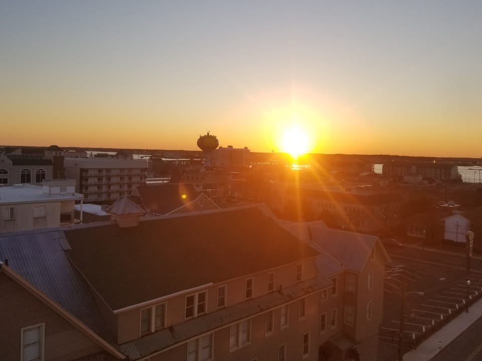 West View of beautful sunsets