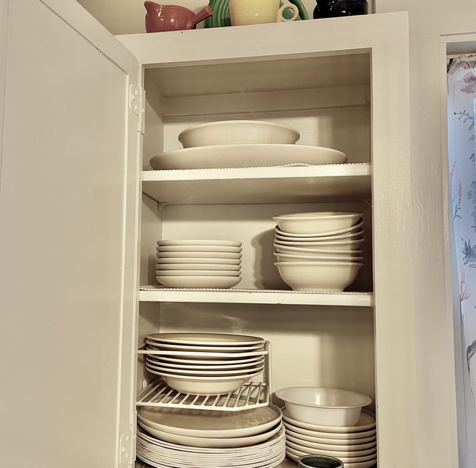 Plenty of dishes for meals!