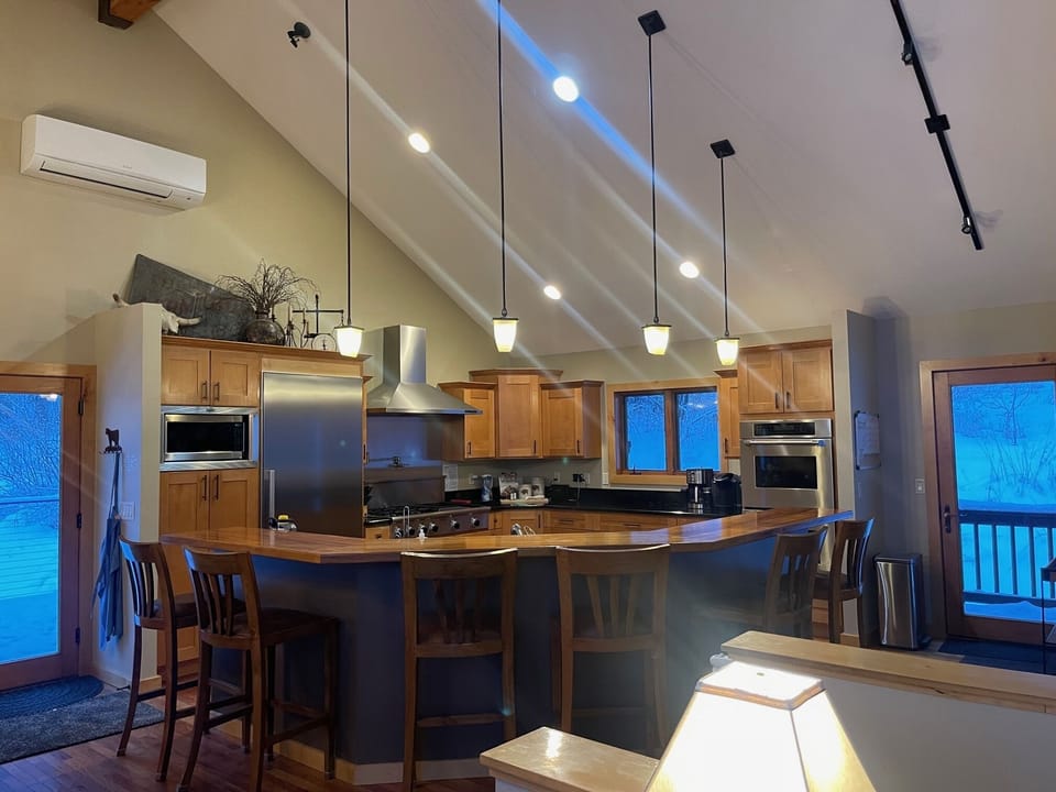 Very spacious upstairs living area  
