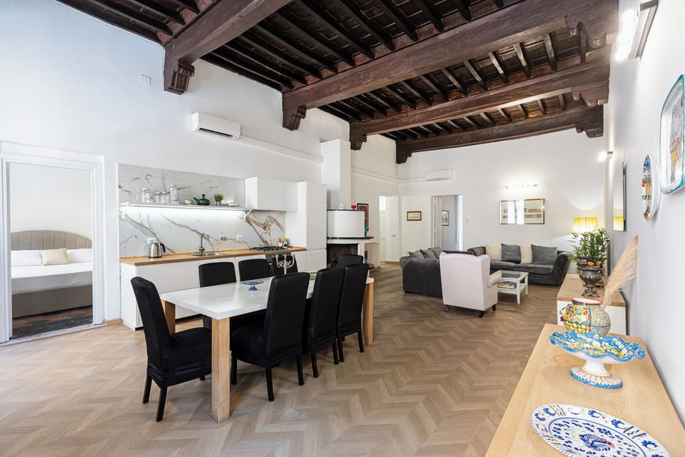 Apartment, 2 Bedrooms | Living area | Flat-screen TV, DVD player