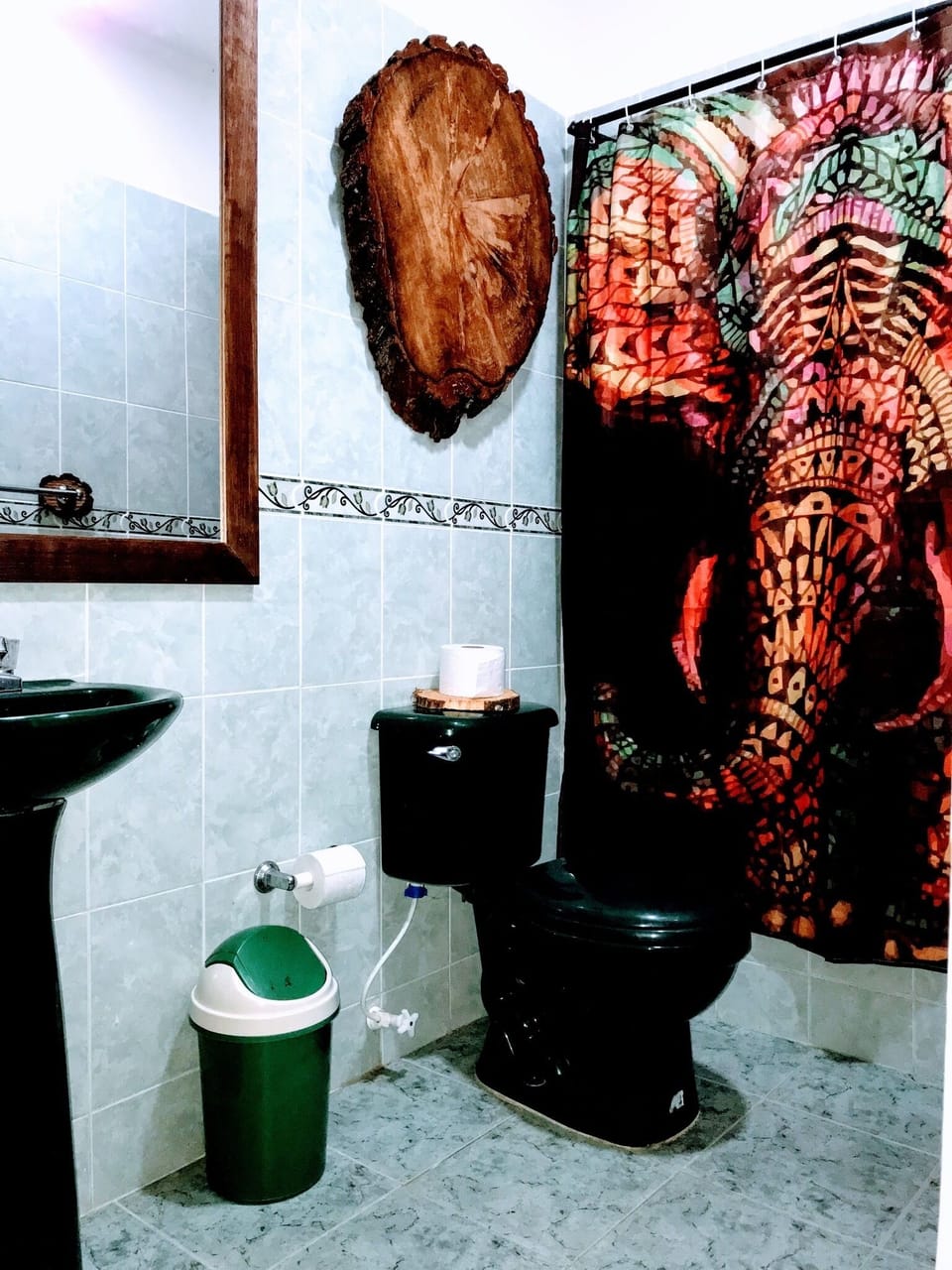 First floor restroom 