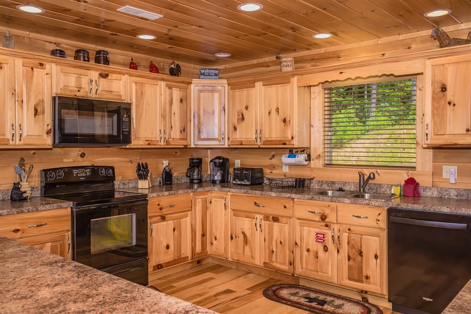 Large kitchen for big meals