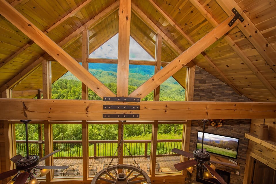 View from the 3rd floor loft balcony