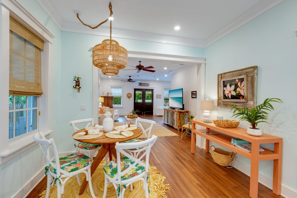 Indoor dining area