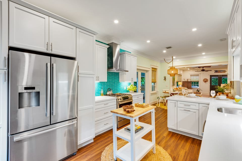 Stainless steel appliances