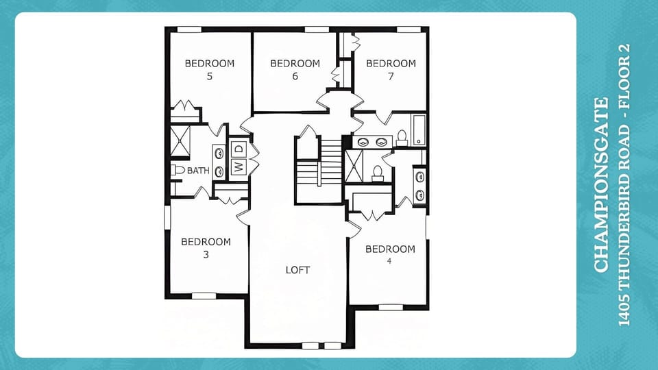 Floor Plan 2nd Floor