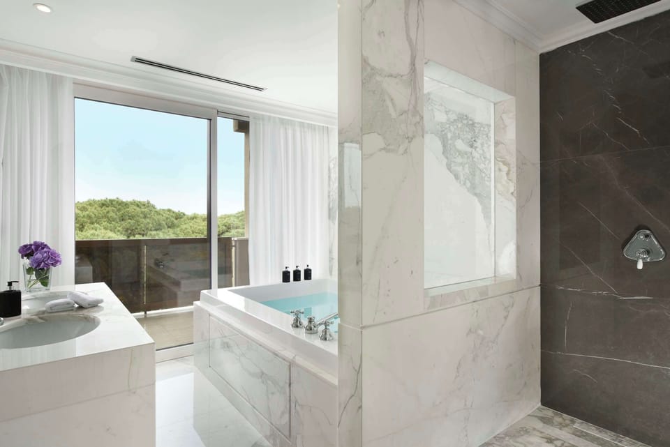 Suite, Park View, Corner | Premium bedding, down comforters, Tempur-Pedic beds, minibar
