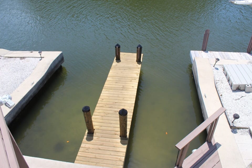 Dock for fishing