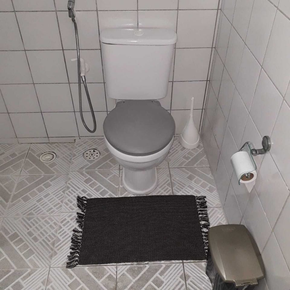 Double Room | Bathroom | Shower, towels, toilet paper