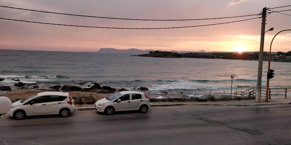 Sea view from the apartment