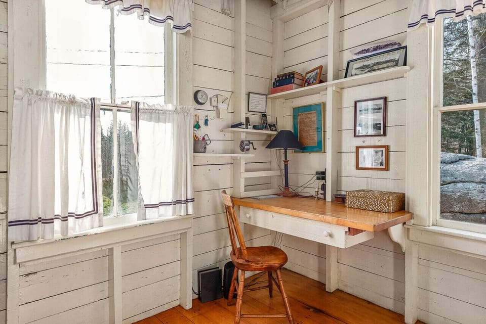 Desk area