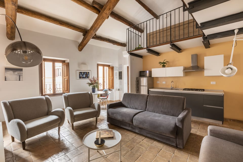 Apartment, Multiple Bedrooms (21 people) | Living area | LCD TV