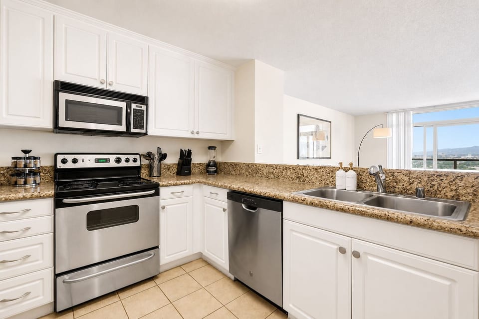 Everything you need for an extended stay