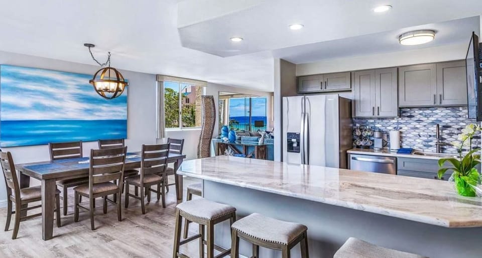 Kitchen and dining.
