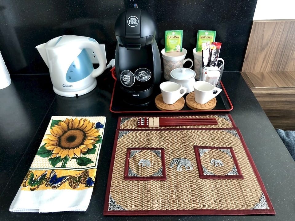 Welcome drinks coffee and tea