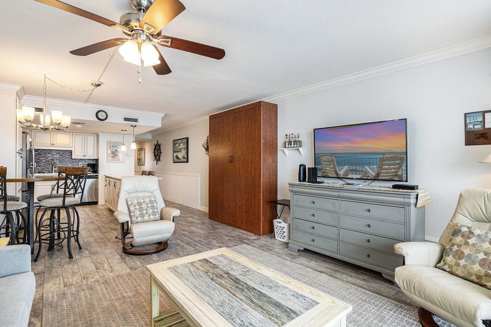 Condo, 1 Bedroom | Living area | TV